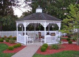 Gazebo in the garden